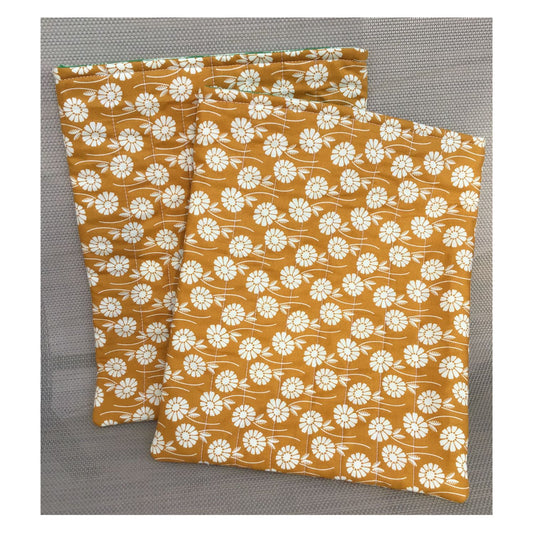 Golden Flower Field large booksleeve