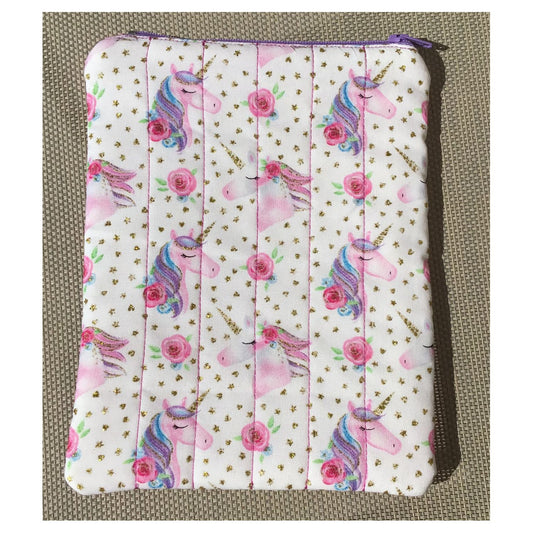 Unicorn small book sleeve