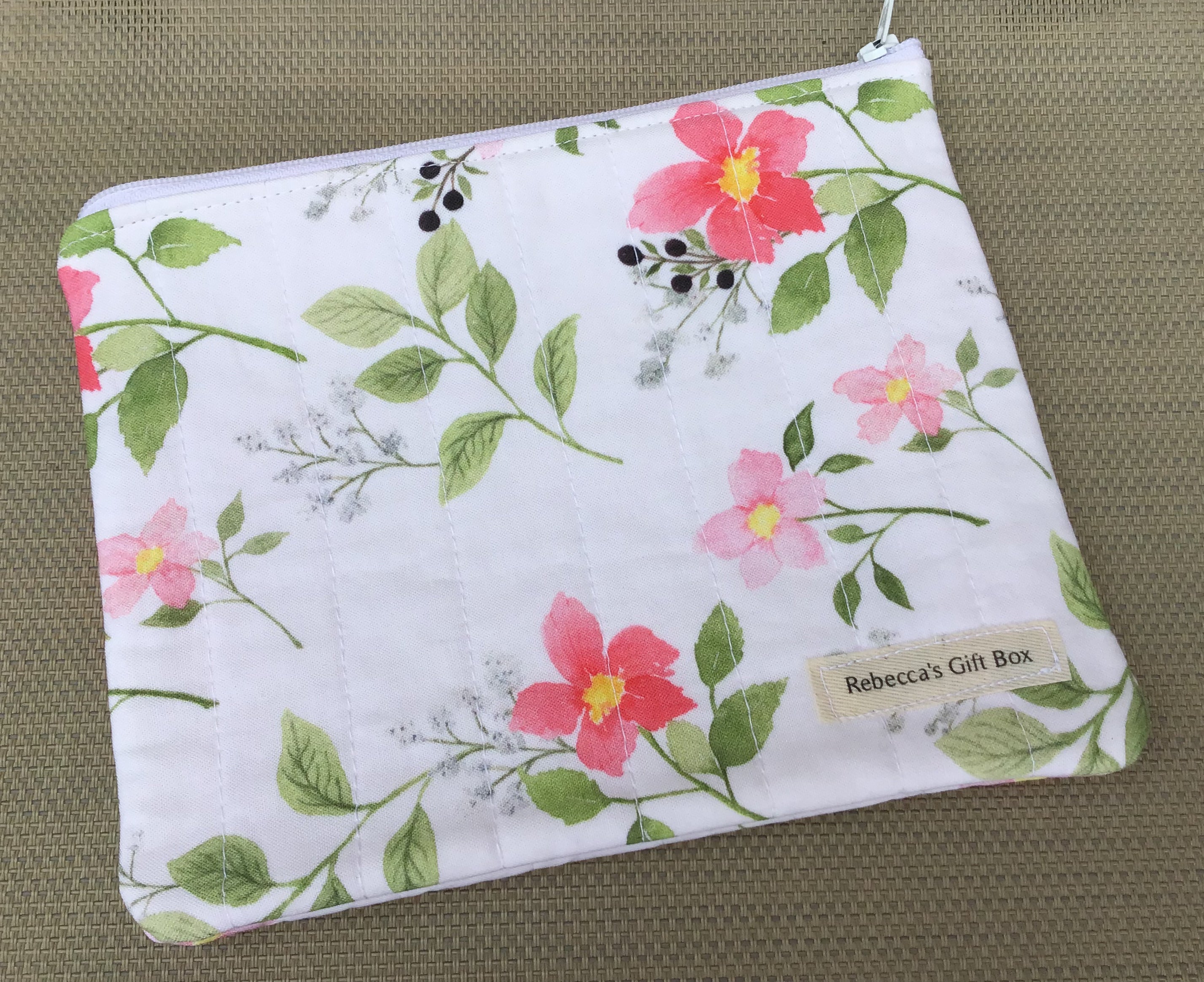 Pink Petal stem pouch