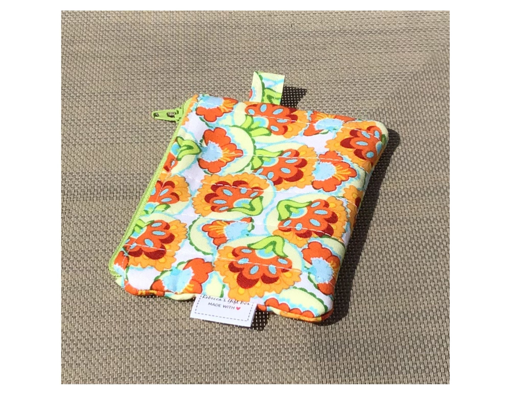 Orange Bloom pouch
