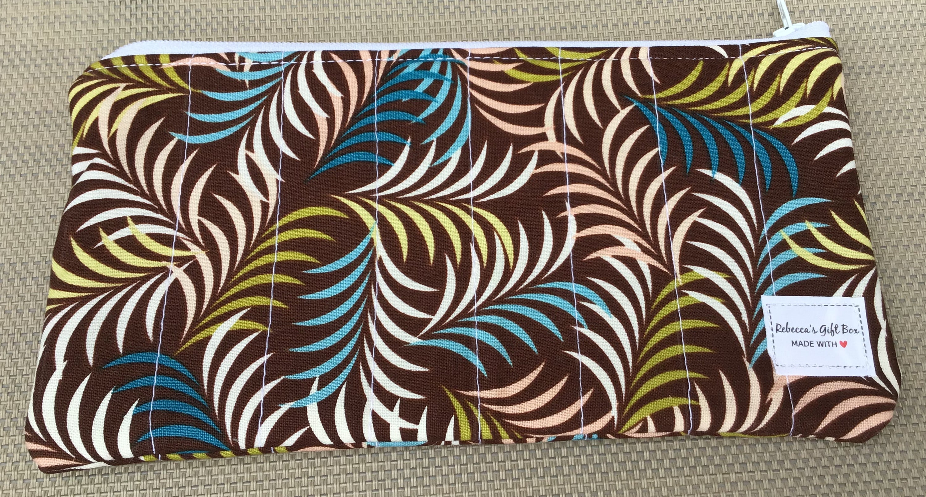 Palm Leaf pencil pouch/case