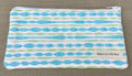 Aqua Teal Wave pencil pouch/case