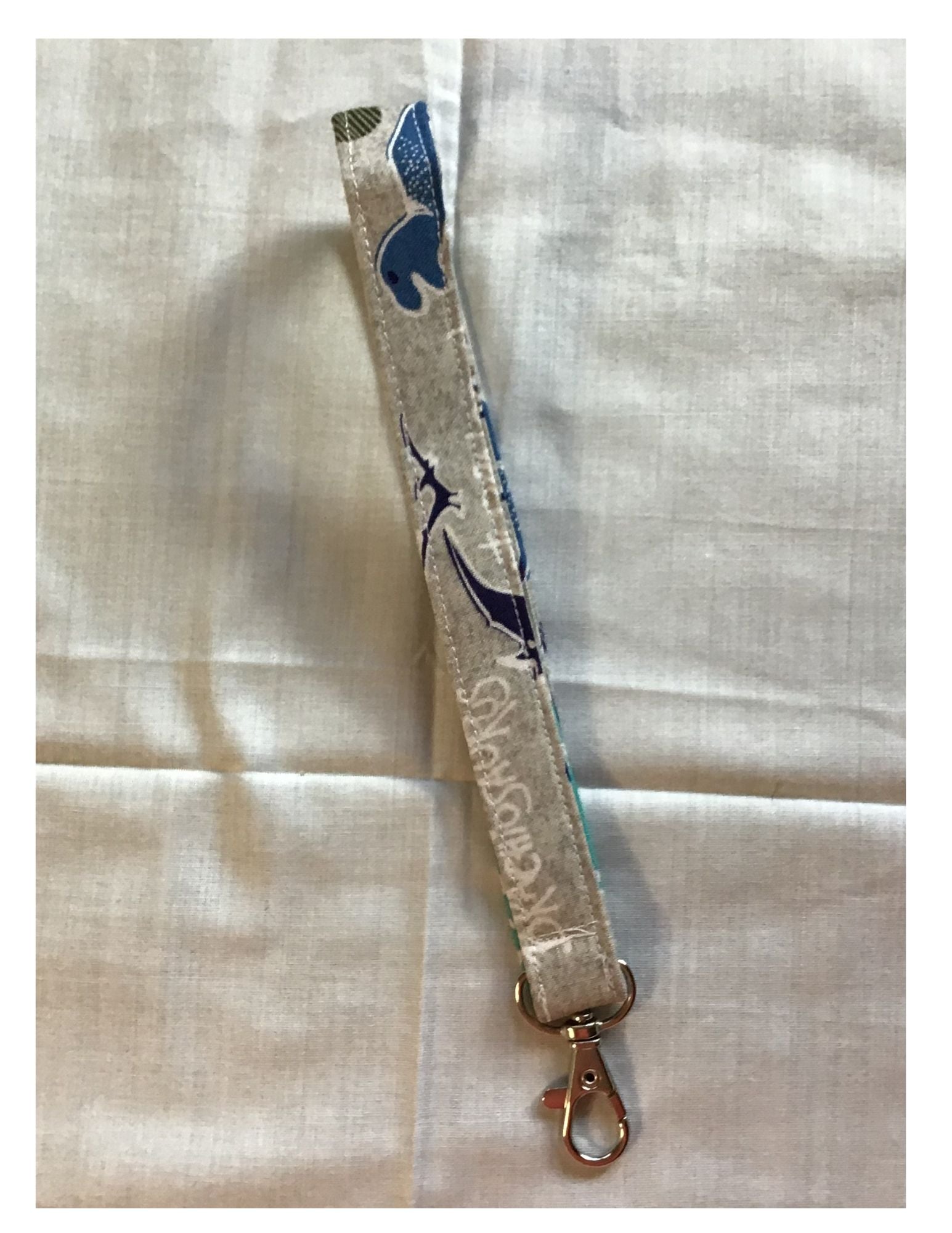 Dinosaur slim key ring