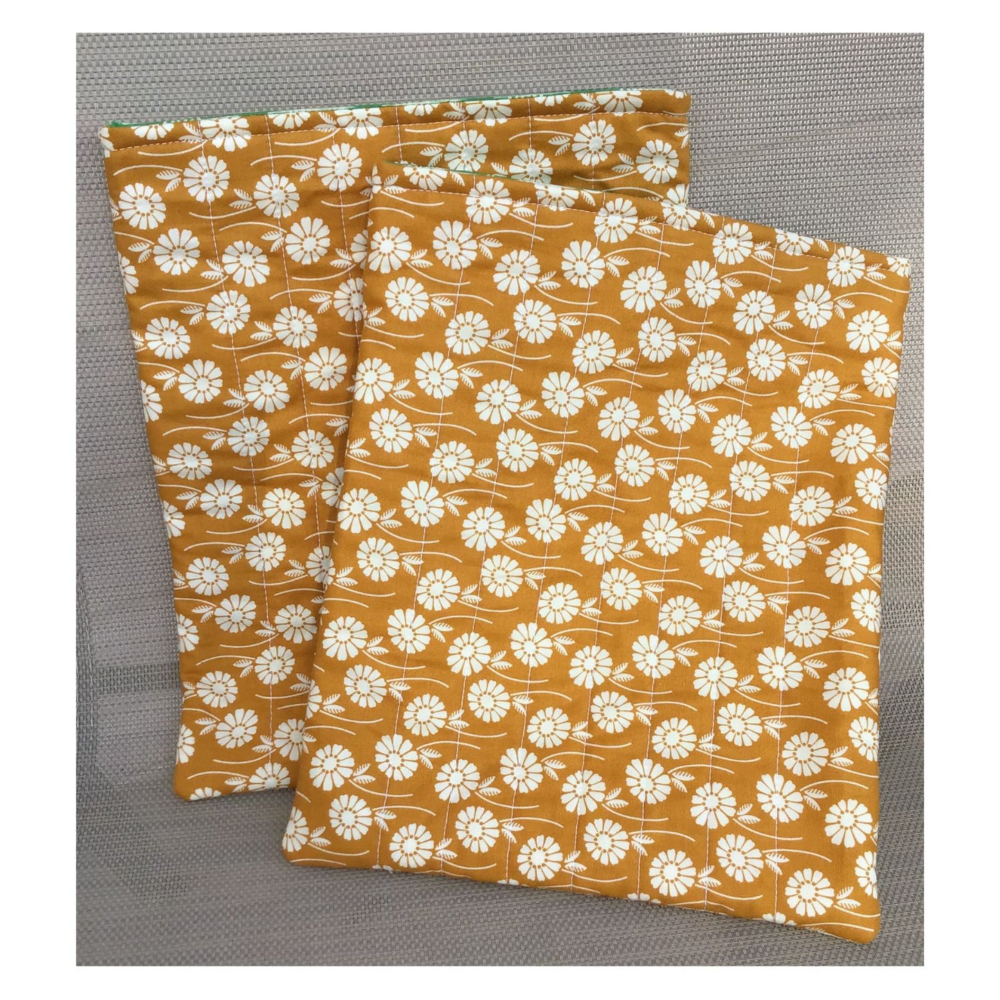Golden Flower Field large booksleeve