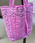 Pink Bandana Tote bag