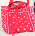 Red Bandana Tote bag