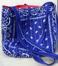 Bright Blue Bandana Tote bag