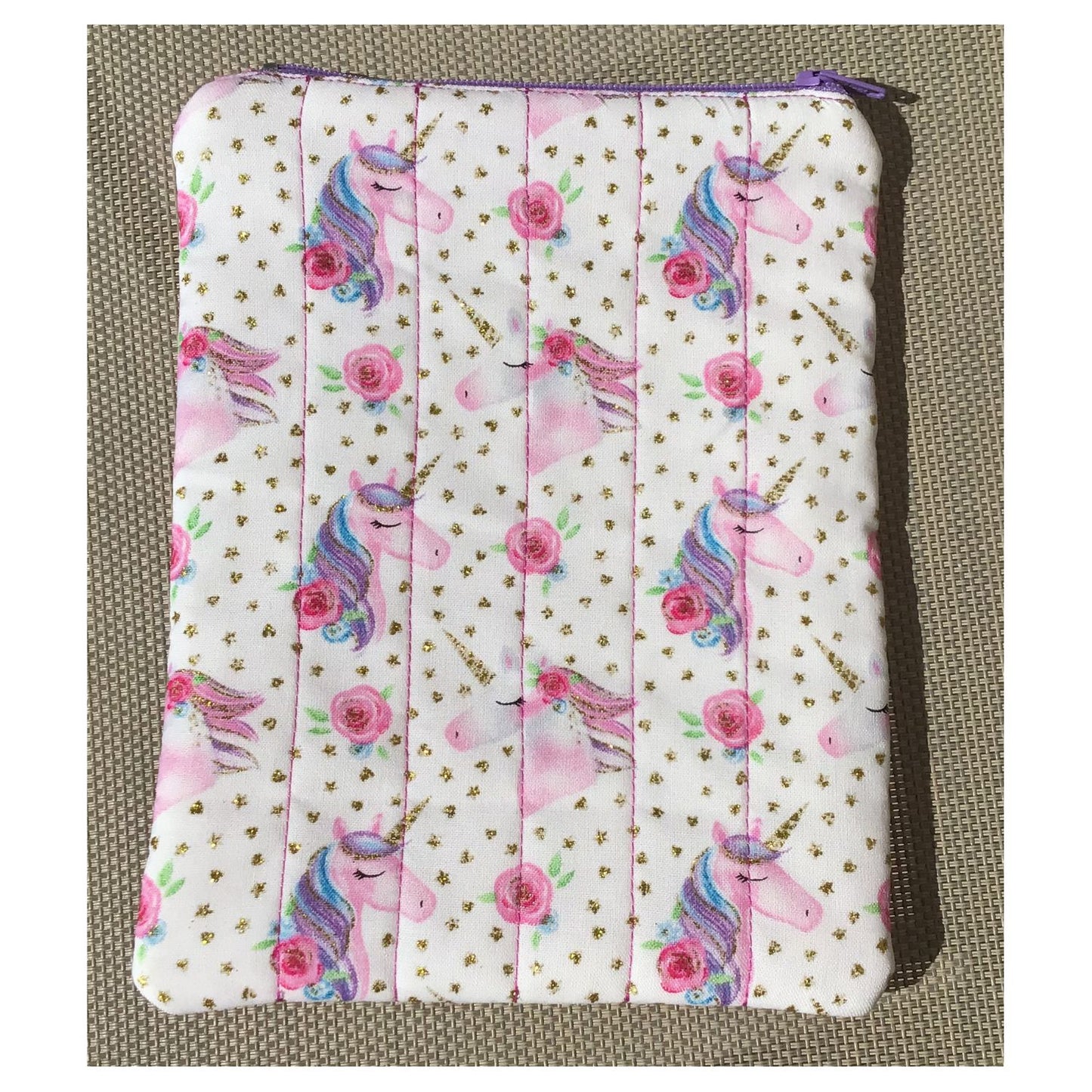 Unicorn small book sleeve