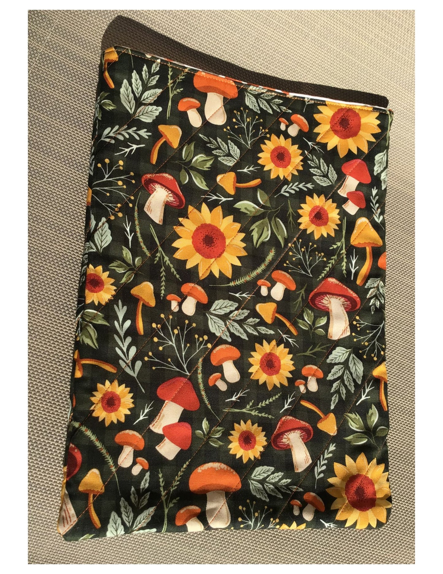 Mushroom Flower Patch Large Book sleeve