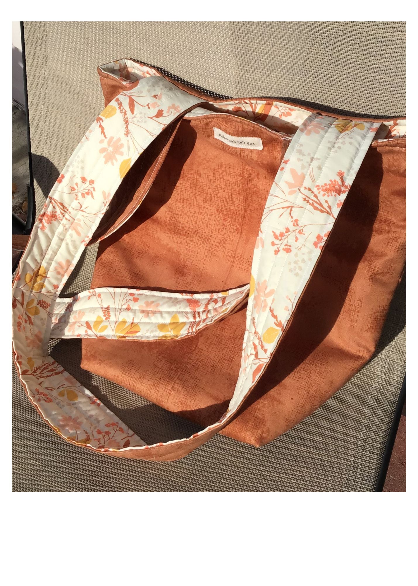 Sunset Flower Bag