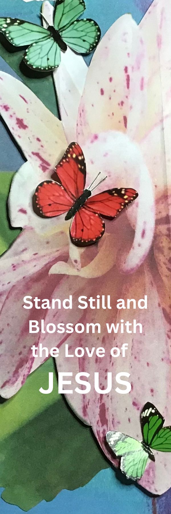 Blossom with Love bookmark